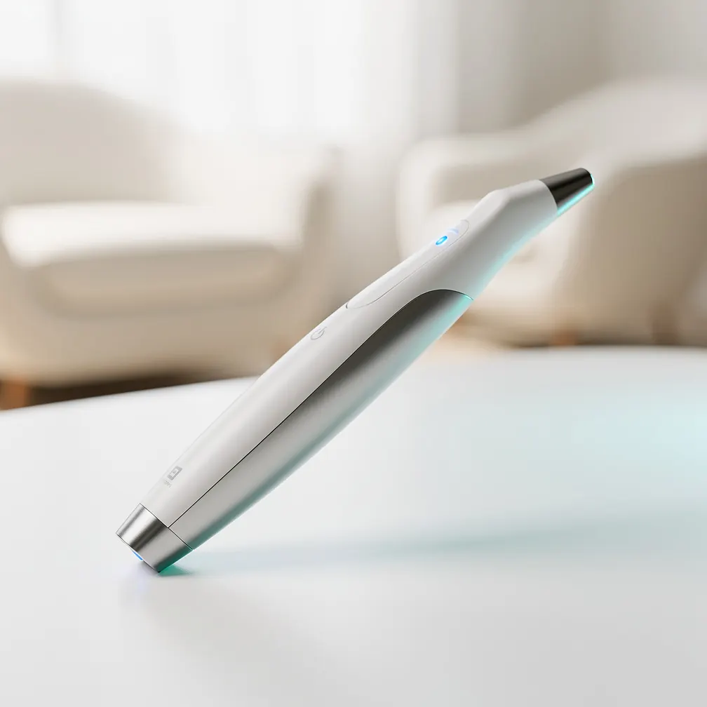 Modern intraoral tandscanner — premium dental teknologi.
